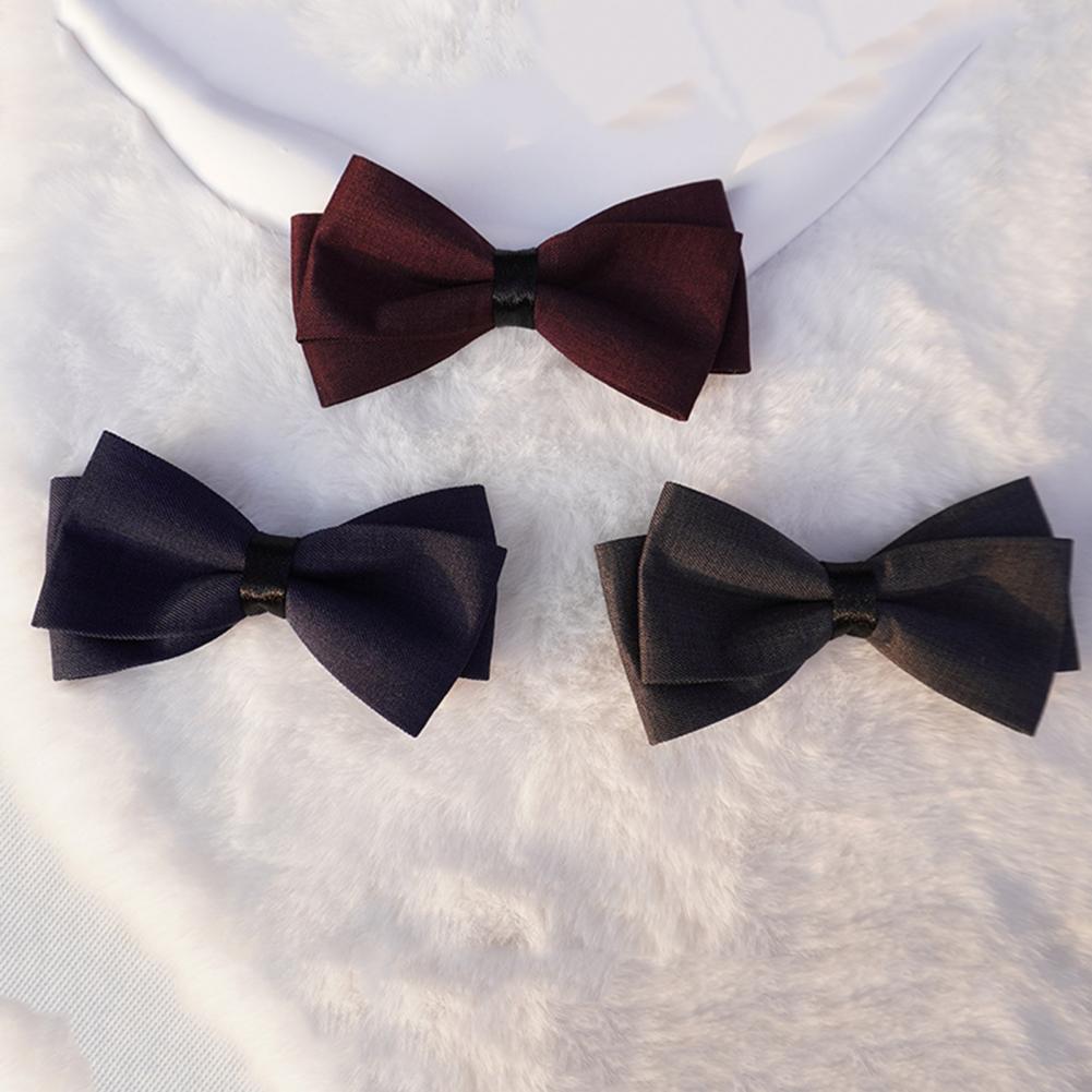 Men'S Formal Wear Bow Ties - Durable Bow Tie Elegant Adjustable Double-layered