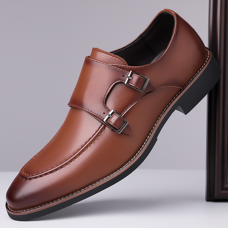 Formal Men Daily Wear Shoes - Men's Slip On Formal Leather Derby