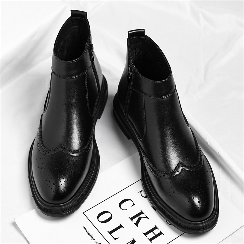 Autumn  Winter Thick Soled Men - Men Formal Wear With Boots review and price
