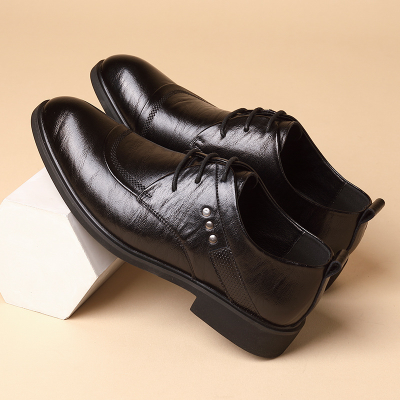 Leather Oxford Shoes With Meta - Formal Men Daily Wear Shoes review and price
