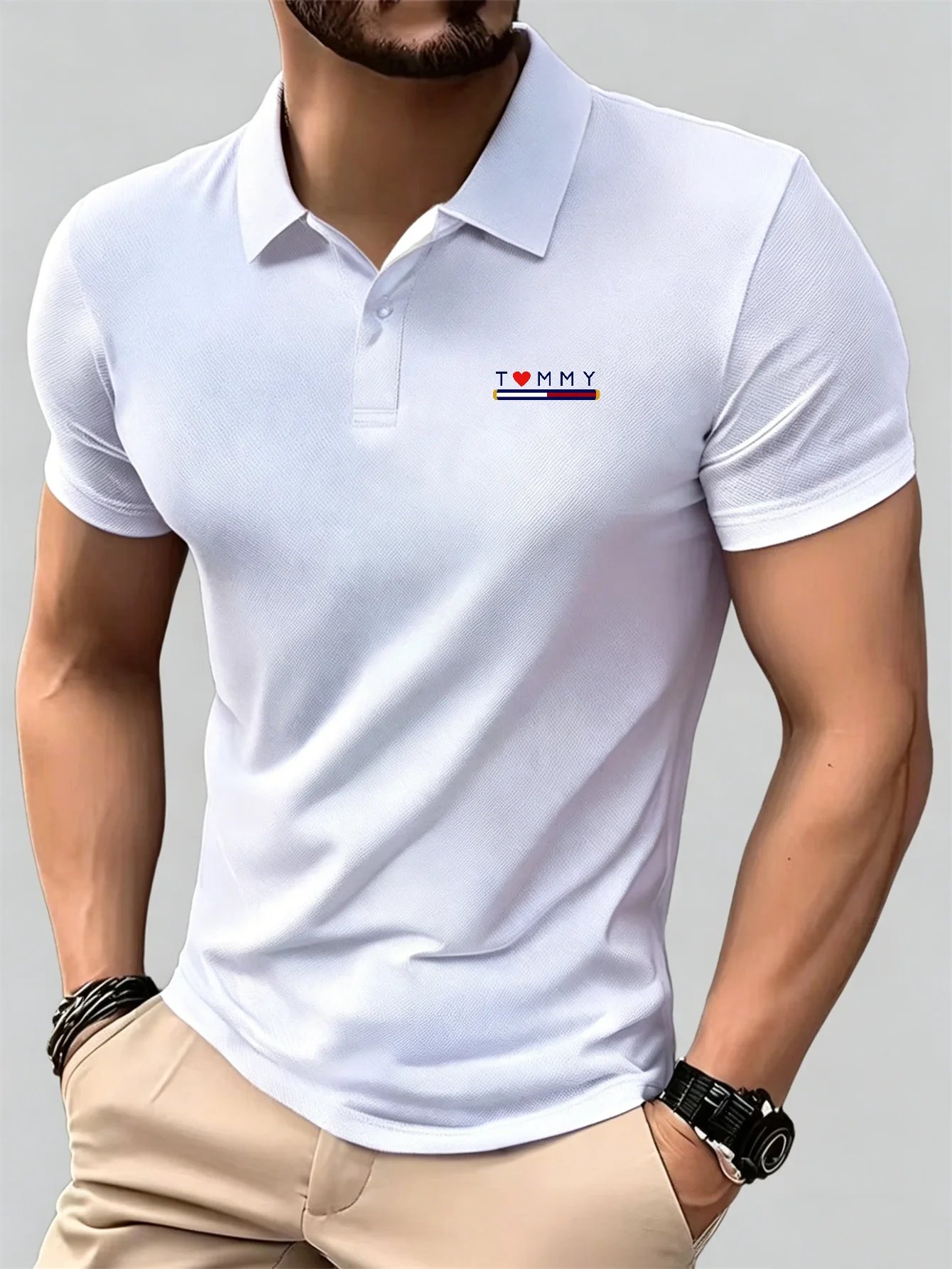 New Breathable Short Sleeve Bu - Young Men Formal Wear review and price
