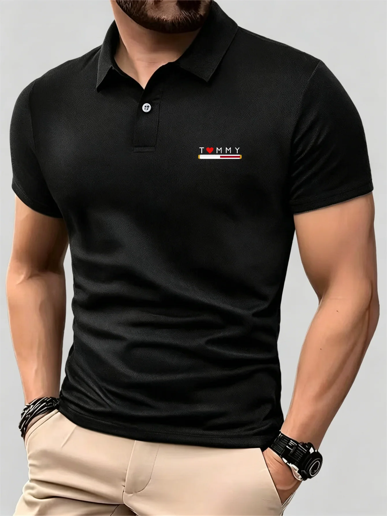 New Breathable Short Sleeve Bu - Young Men Formal Wear review and price