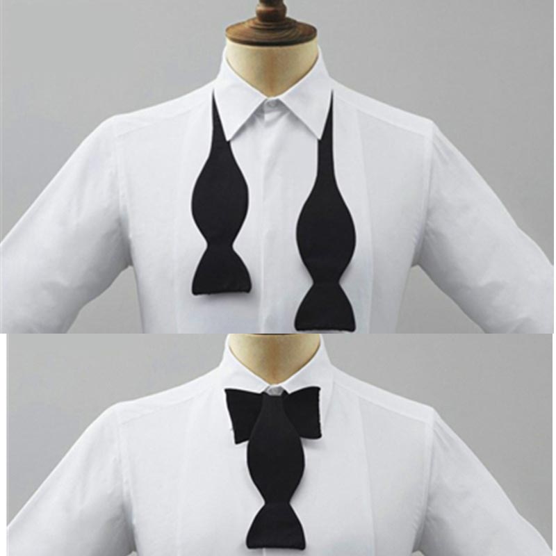 Men's Formal Pre-tied Adjustab - Men Formal Wear Black And White review and price
