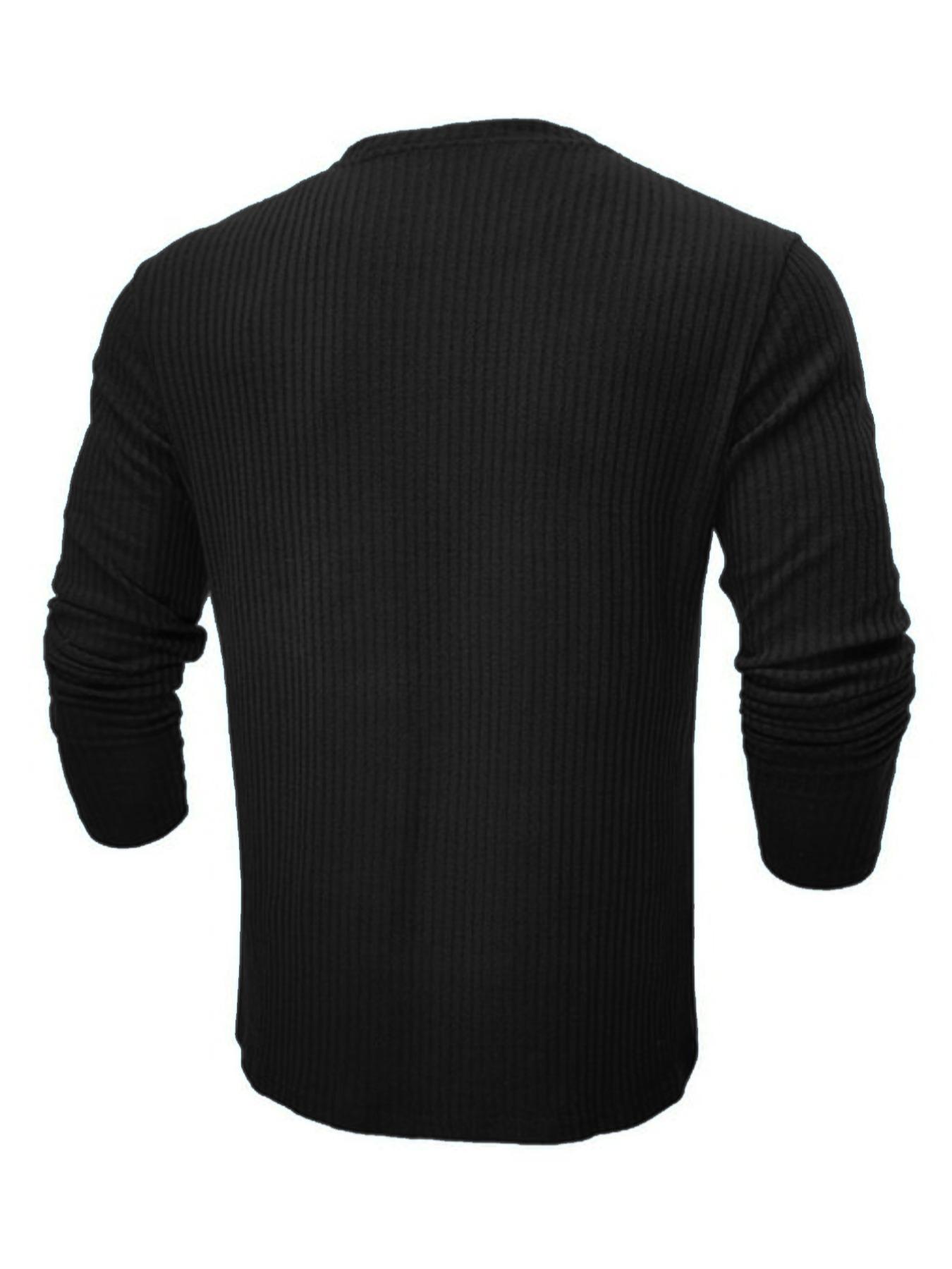 Men's Round Neck Long Sleeve K - Men Formal Wear Top review and price