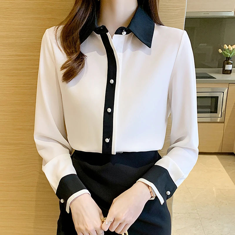 White Chiffon Shirt for Women  - Young Men Formal Wear review and price