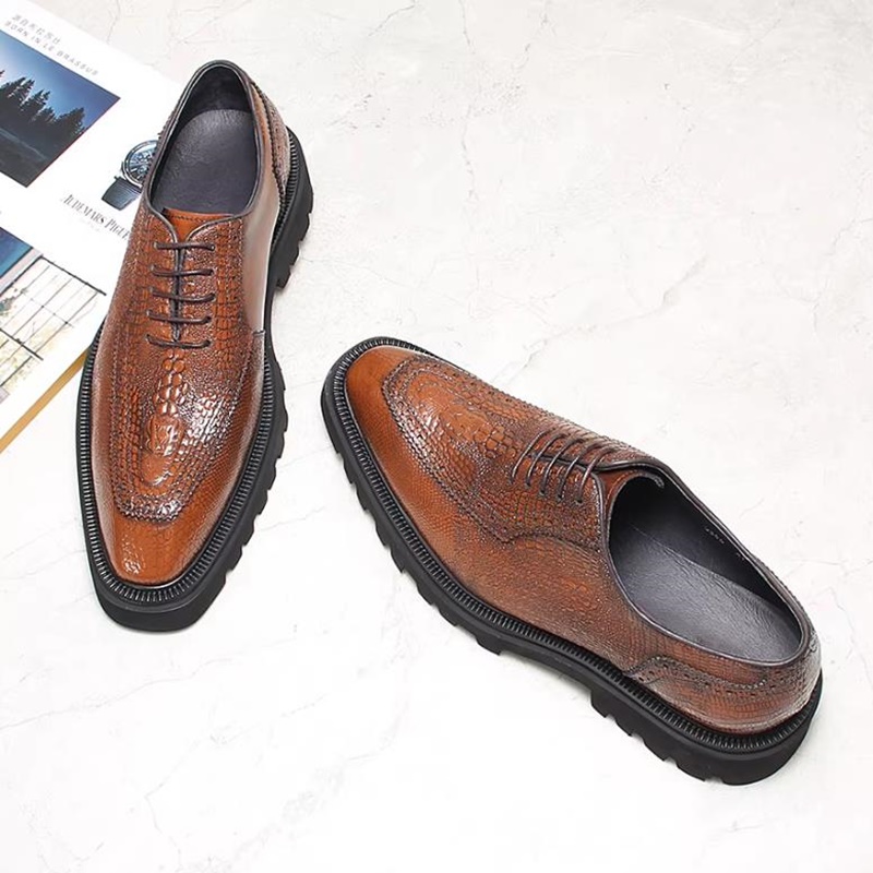 High-end Crocodile-pattern Lea - High End Men'S Formal Wear review and price