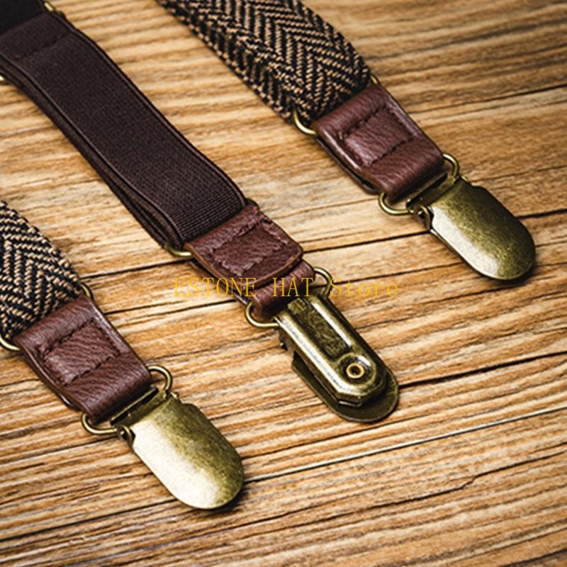 49MF 3 Clip Men Suspenders Ela - Tall Men Formal Wear review and price