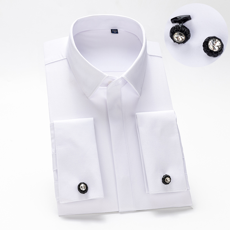 Men's French Cufflinks Shirt,  - High End Men'S Formal Wear review and price