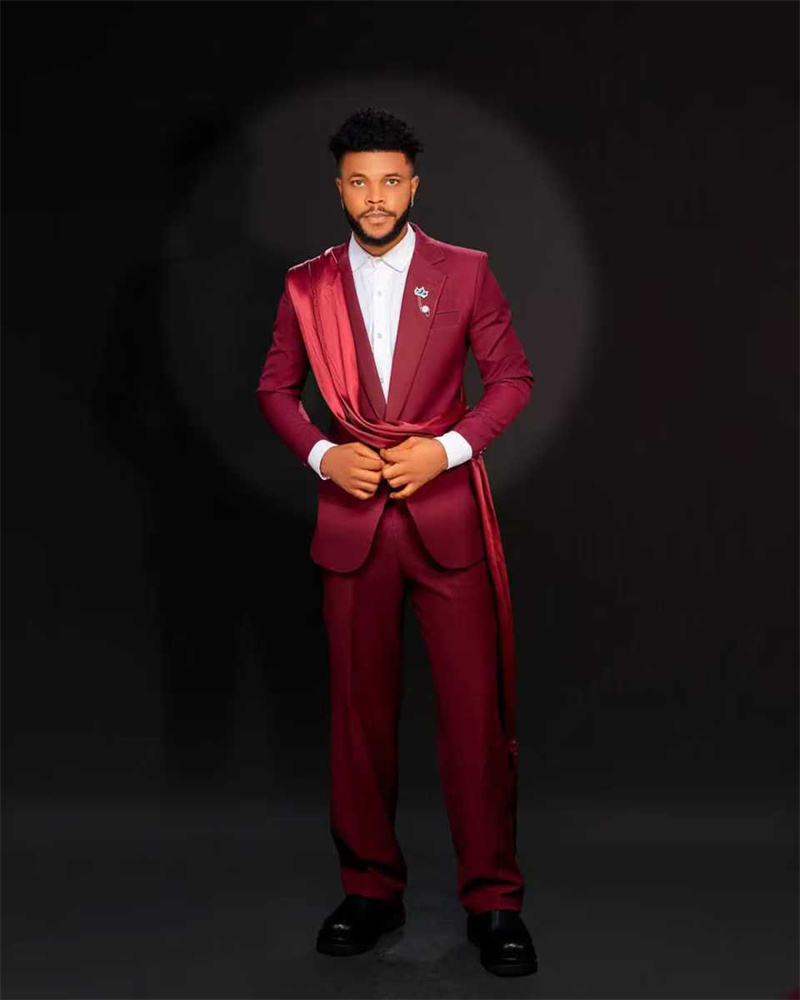 Red Men Suit Set 2 Pcs Blazer+ - Men Formal Wear Red review and price