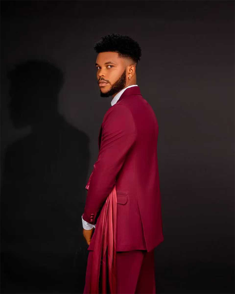Red Men Suit Set 2 Pcs Blazer+ - Men Formal Wear Red review and price