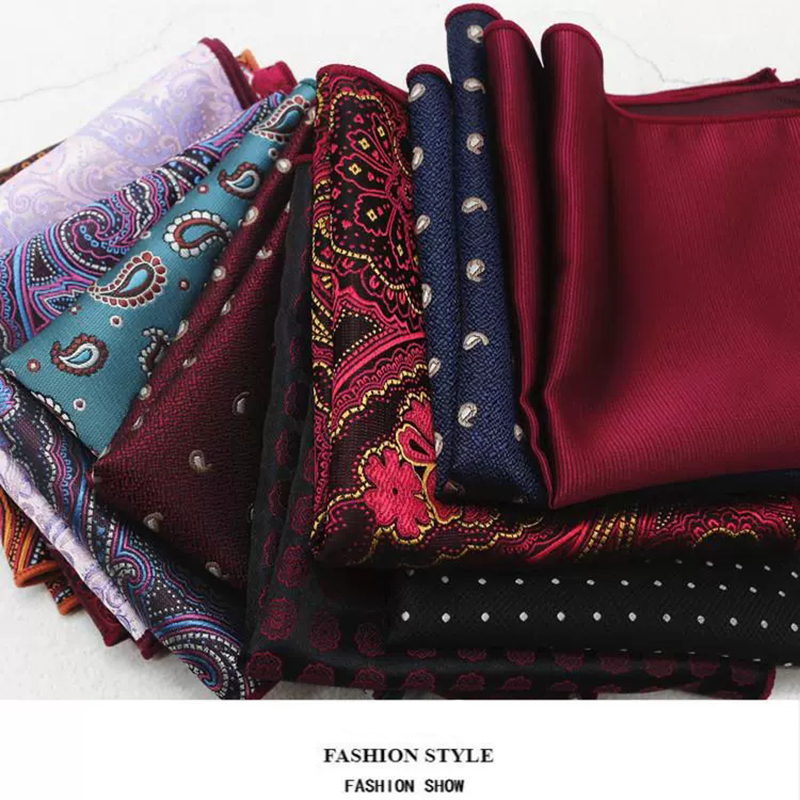 Classic Pasiley Pocket Square  - Young Men Formal Wear review and price