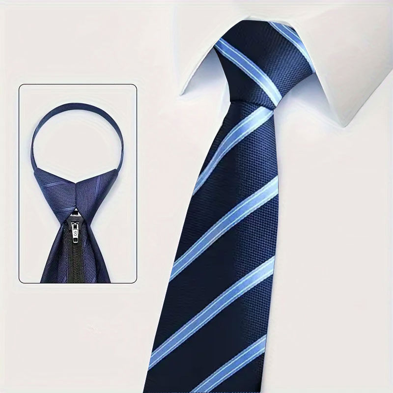 6Pcs Men's Zip Tie Ties 8cm (3 - Men Formal Wear Red review and price