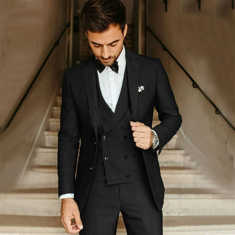 Men's Slim Fit Three-Piece Sui - High End Men'S Formal Wear review and price