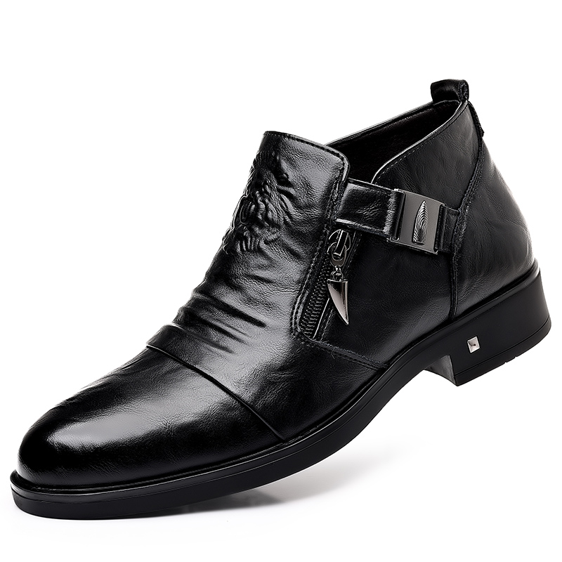Men's Retro Lion Head Zipper D - Men Formal Wear With Boots review and price