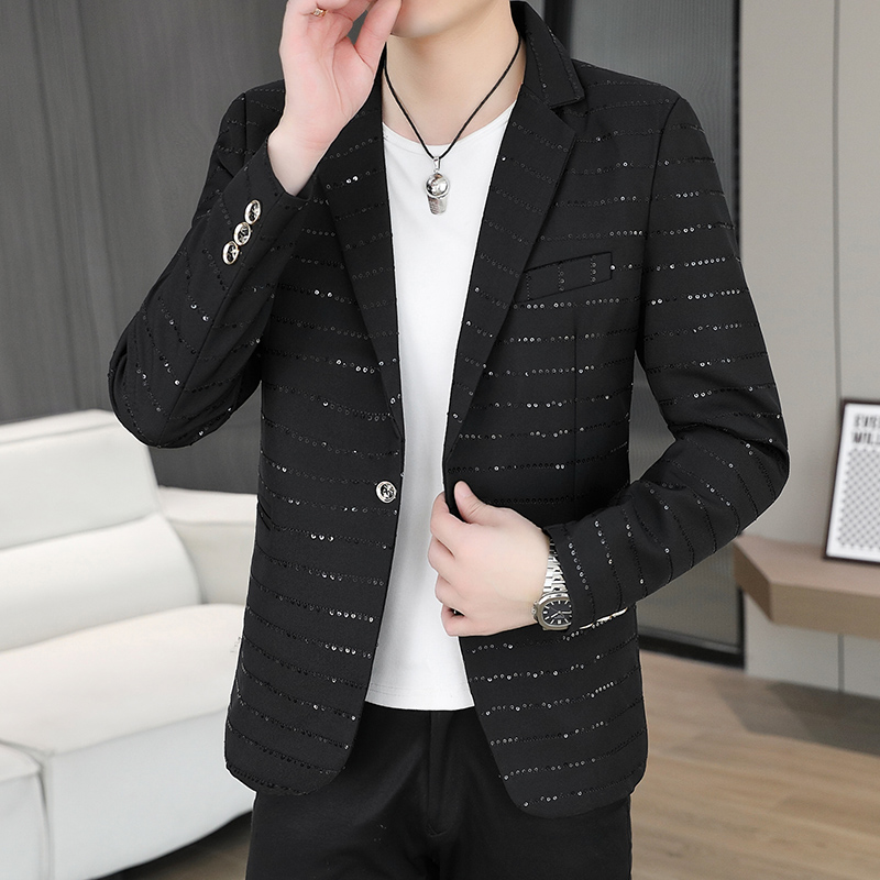 Blazer Men's Sequined High-end - High End Men'S Formal Wear review and price