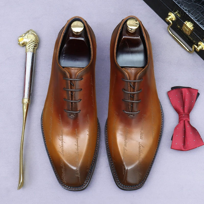 Men's Genuine Leather Oxford S - High End Men'S Formal Wear review and price