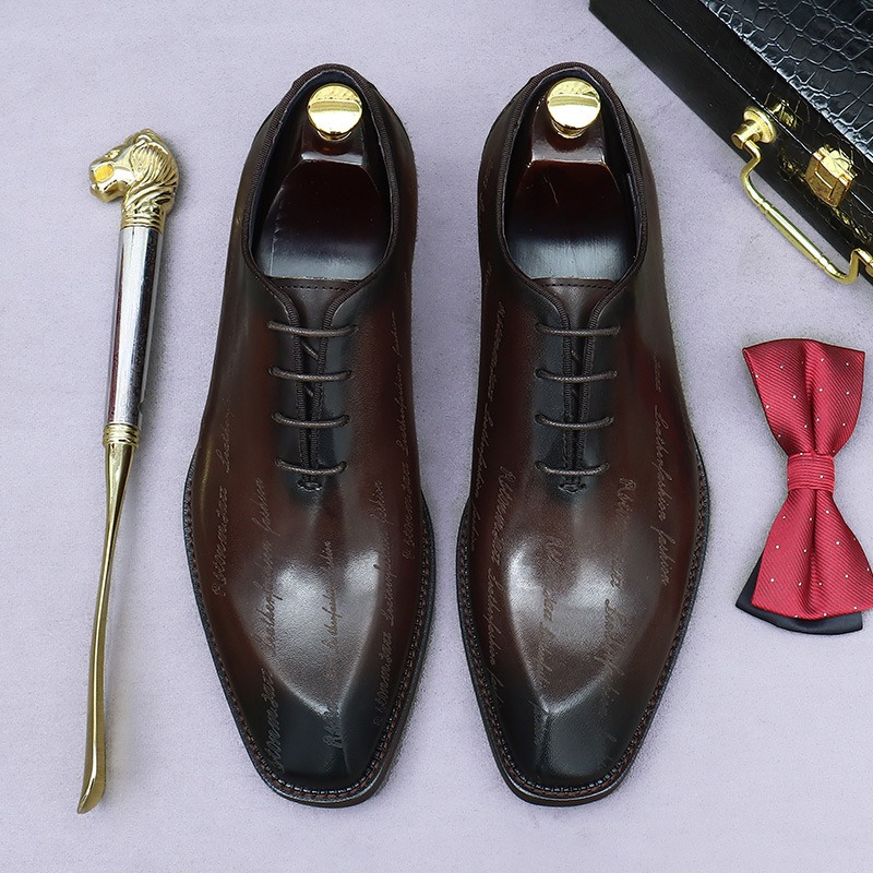 Men's Genuine Leather Oxford S - High End Men'S Formal Wear review and price